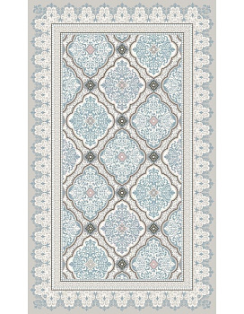 Ковер голубой Садаф 0030A