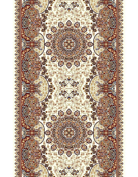 Дорожка кремовый Мараканд 4846B