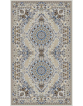 Ковер серый Гулзар 0005B