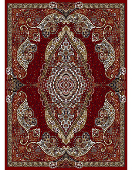 Ковер красный Азата 2027A