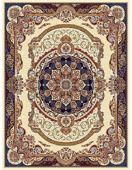 Ковер кремовый Саразм 4868A