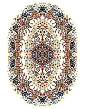 Ковер кремовый Гулистон 8005A