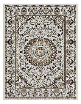 Ковер серый Гулзар 1206B