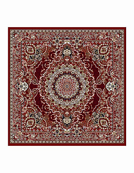 Ковер красный Азата 0005A