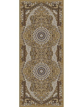 Ковер темно-серый Гулзар 2705A