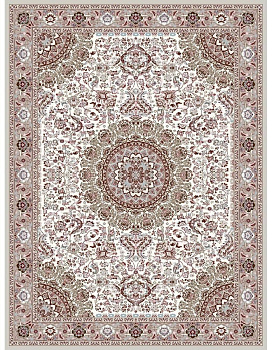 Ковер кремовый Садаф 0034A