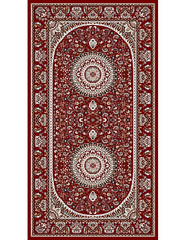 Ковер красный Азата 1206A