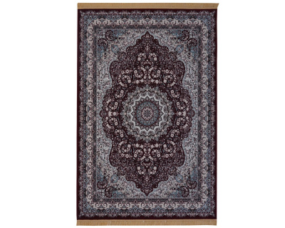 Ковер бордовый Садаф 0032A