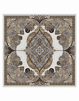 Ковер серый Гулзар 2027A