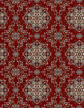 Дорожка красный Азата 0068A