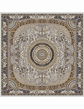 Ковер серый Гулзар 2051A